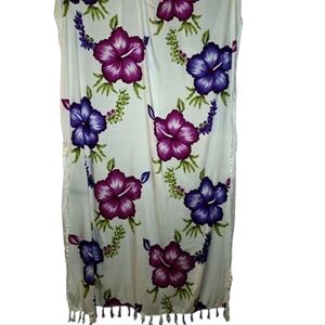 NWT Hibiscus Sarong